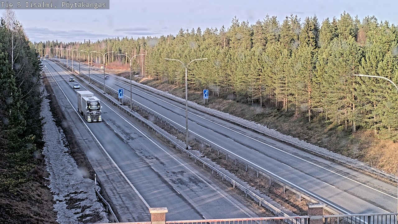 Kelikamerat Kuva Tie 5 Iisalmi, Pöytäkangas, Iisalmi, Pohjois-Savo