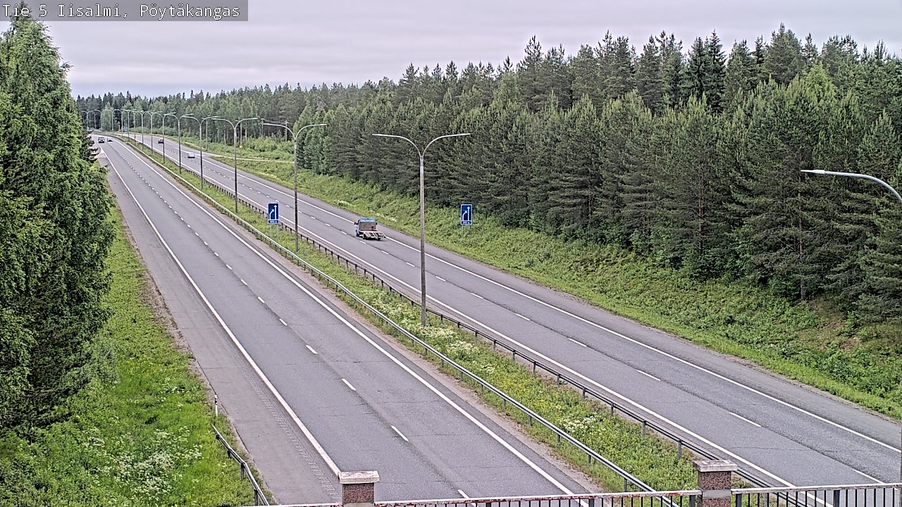 Kelikamerat Kuva Tie 5 Iisalmi, Pöytäkangas, Iisalmi, Pohjois-Savo