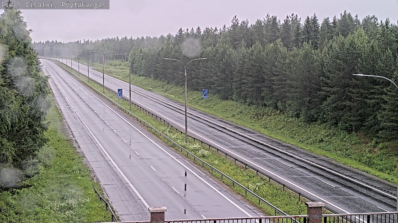 Kelikamerat Kuva Tie 5 Iisalmi, Pöytäkangas, Iisalmi, Pohjois-Savo