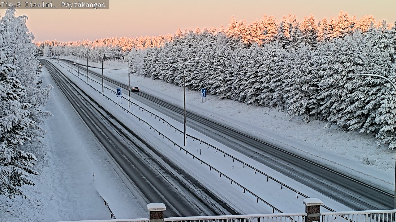 Weather Camera Image Väg 5 Idensalmi, Pöytäkangas, Iisalmi, Pohjois-Savo