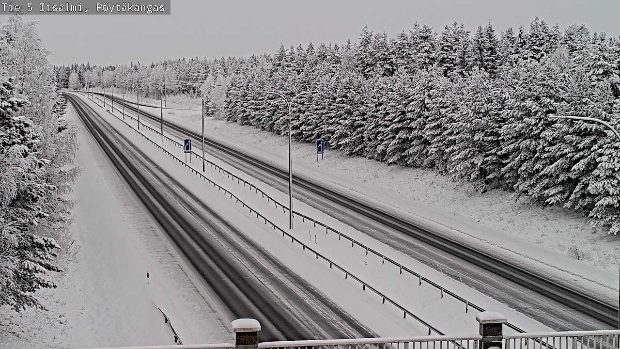 Kelikamerat Kuva Tie 5 Iisalmi, Pöytäkangas, Iisalmi, Pohjois-Savo