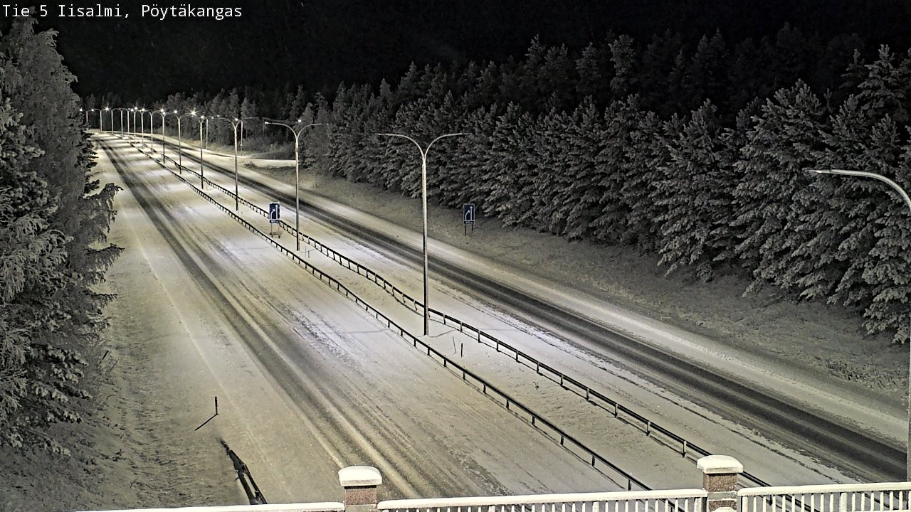 Kelikamerat Kuva Tie 5 Iisalmi, Pöytäkangas, Iisalmi, Pohjois-Savo