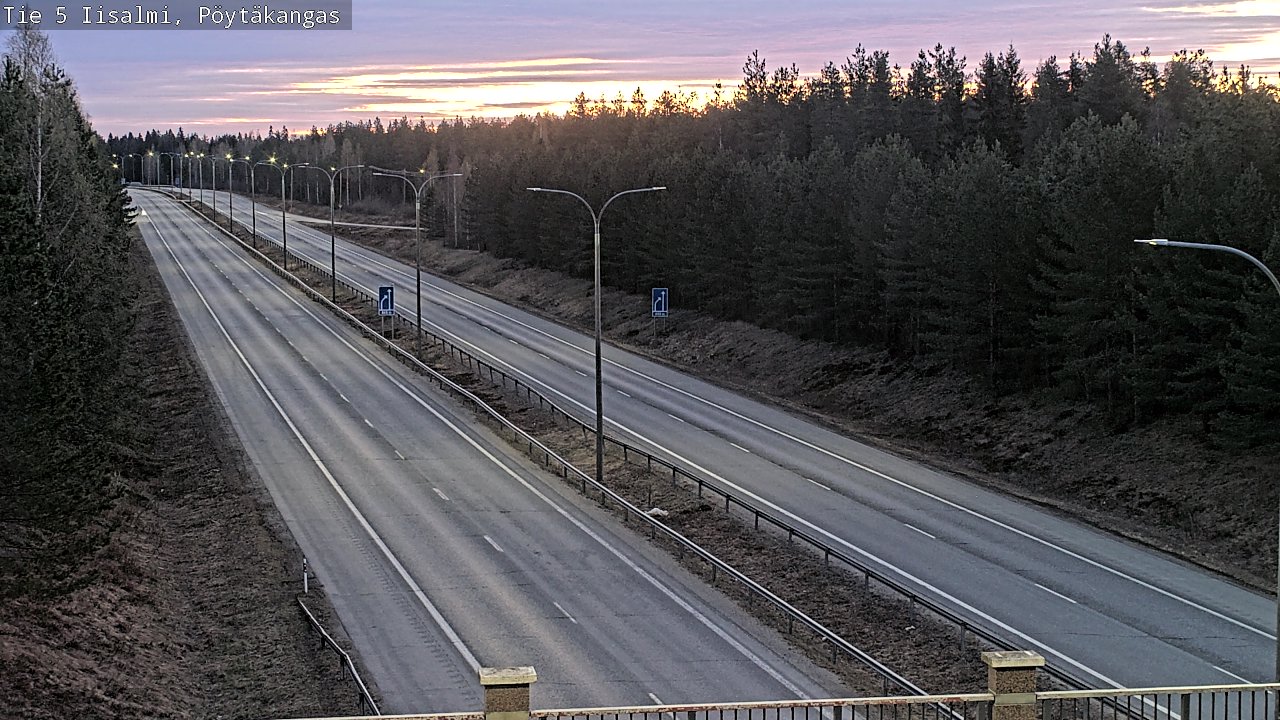 Kelikamerat Kuva Tie 5 Iisalmi, Pöytäkangas, Iisalmi, Pohjois-Savo