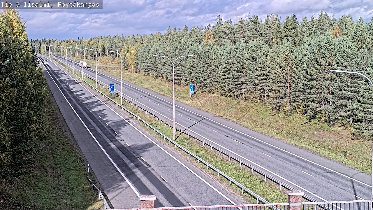 Kelikamerat Kuva Tie 5 Iisalmi, Pöytäkangas, Iisalmi, Pohjois-Savo