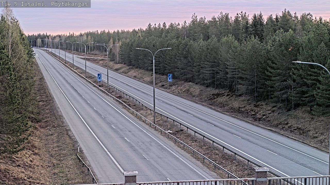Kelikamerat Kuva Tie 5 Iisalmi, Pöytäkangas, Iisalmi, Pohjois-Savo