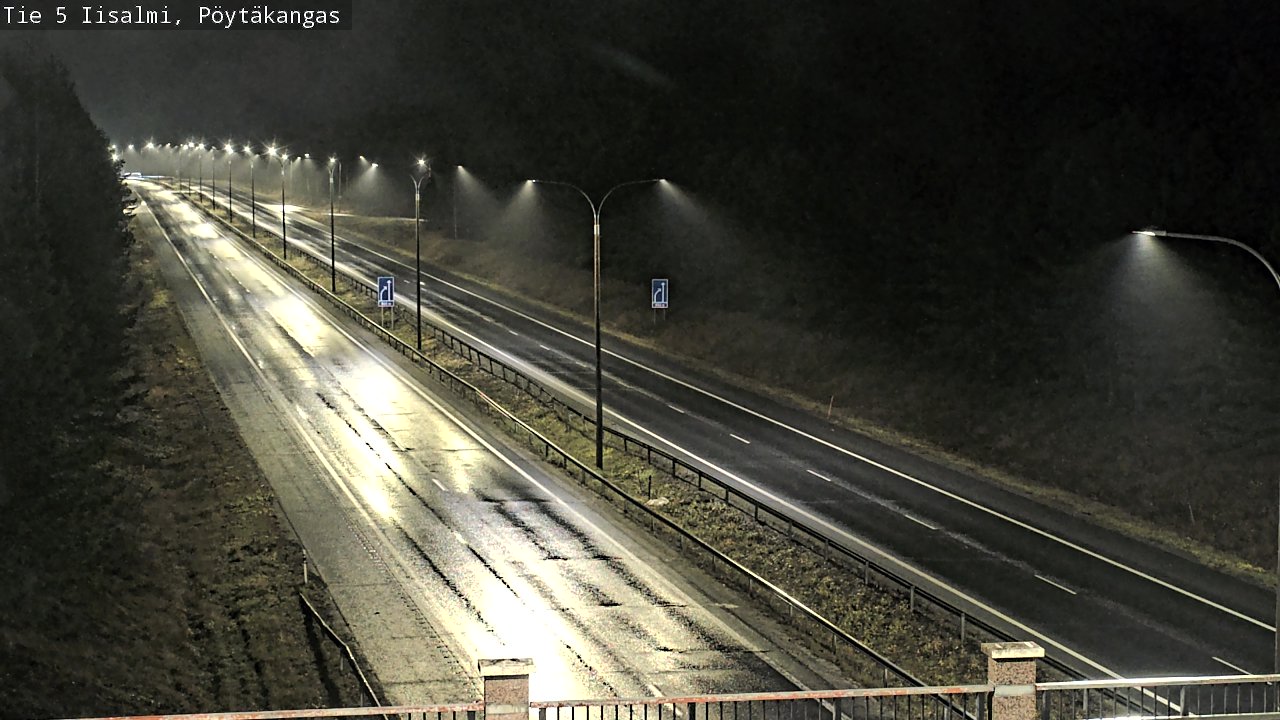 Weather Camera Image Väg 5 Idensalmi, Pöytäkangas, Iisalmi, Pohjois-Savo