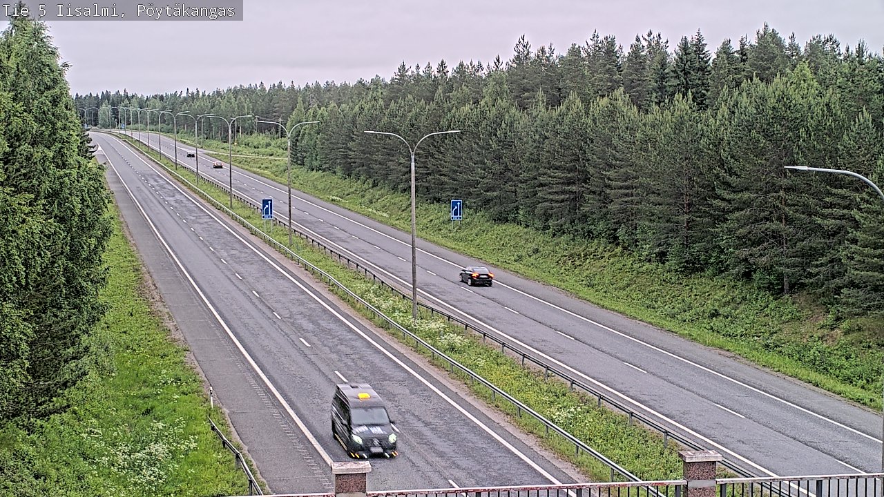 Kelikamerat Kuva Tie 5 Iisalmi, Pöytäkangas, Iisalmi, Pohjois-Savo