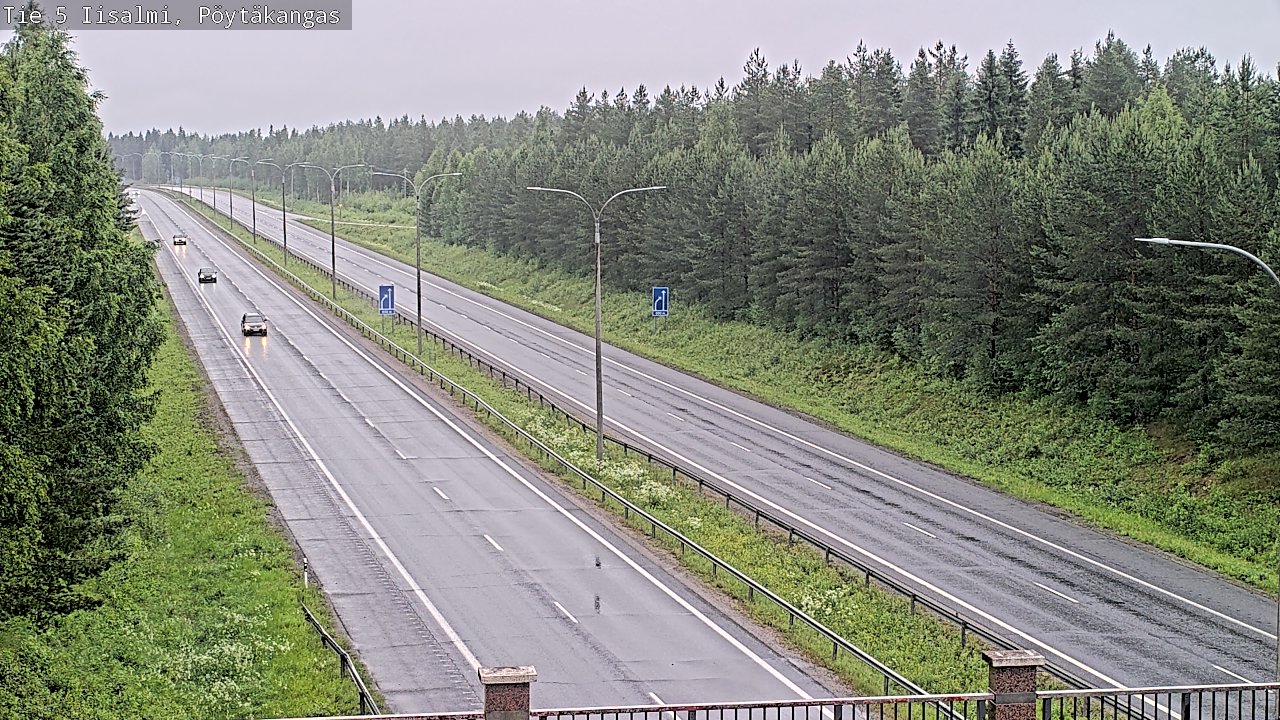 Kelikamerat Kuva Tie 5 Iisalmi, Pöytäkangas, Iisalmi, Pohjois-Savo