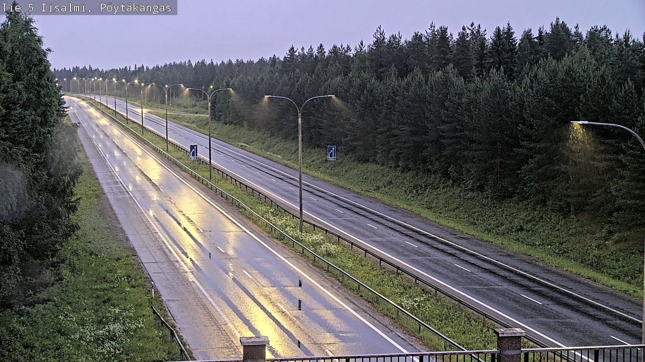 Kelikamerat Kuva Tie 5 Iisalmi, Pöytäkangas, Iisalmi, Pohjois-Savo