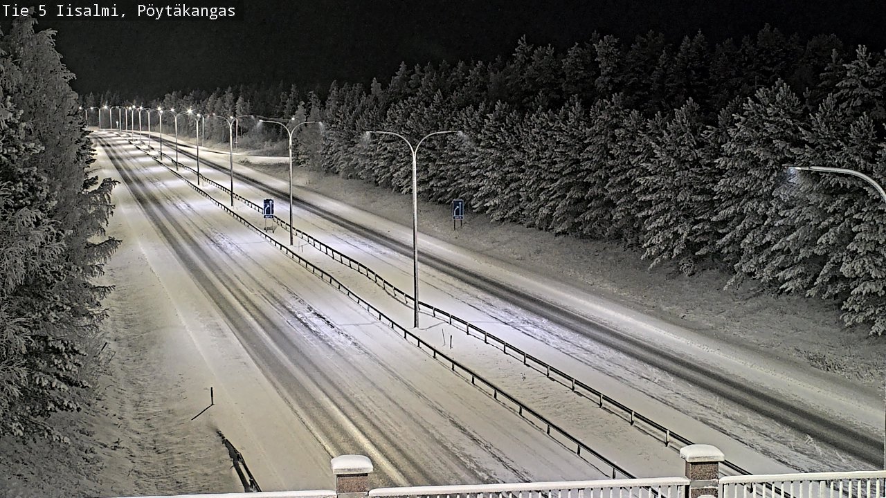 Kelikamerat Kuva Tie 5 Iisalmi, Pöytäkangas, Iisalmi, Pohjois-Savo