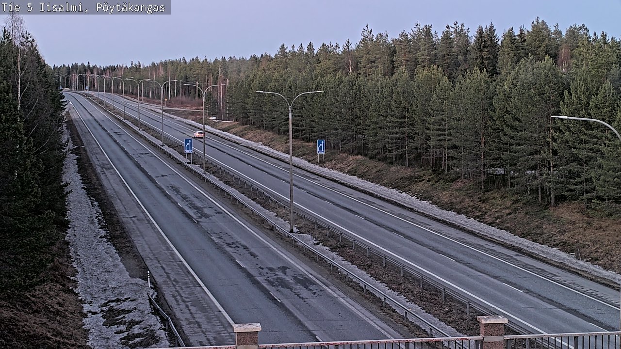 Kelikamerat Kuva Tie 5 Iisalmi, Pöytäkangas, Iisalmi, Pohjois-Savo