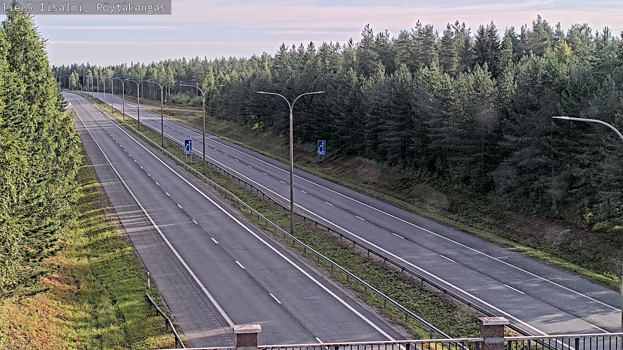 Kelikamerat Kuva Tie 5 Iisalmi, Pöytäkangas, Iisalmi, Pohjois-Savo