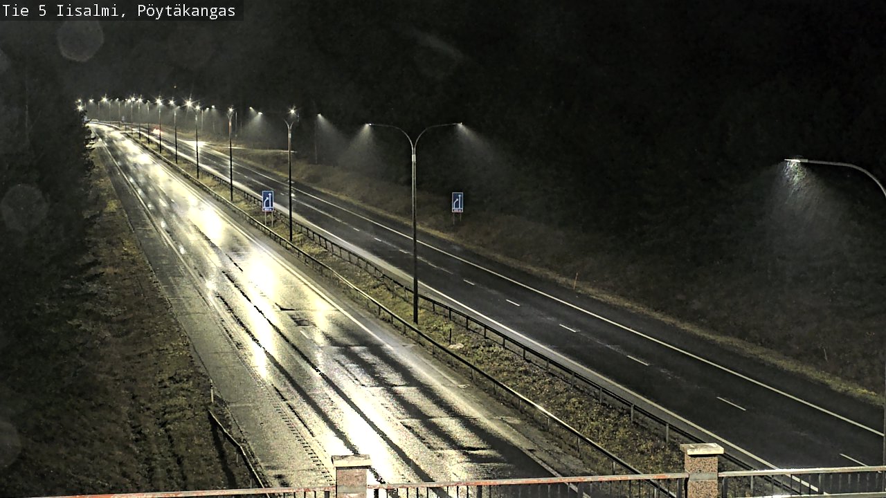 Weather Camera Image Väg 5 Idensalmi, Pöytäkangas, Iisalmi, Pohjois-Savo