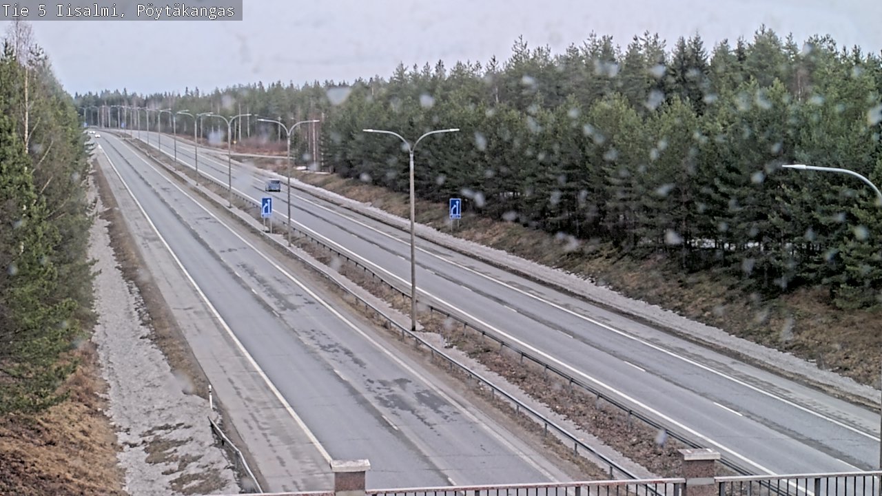 Kelikamerat Kuva Tie 5 Iisalmi, Pöytäkangas, Iisalmi, Pohjois-Savo