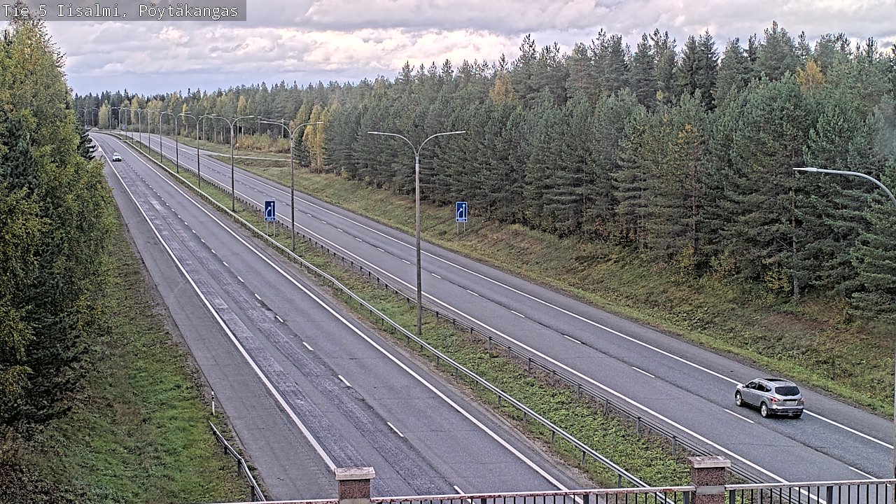 Kelikamerat Kuva Tie 5 Iisalmi, Pöytäkangas, Iisalmi, Pohjois-Savo