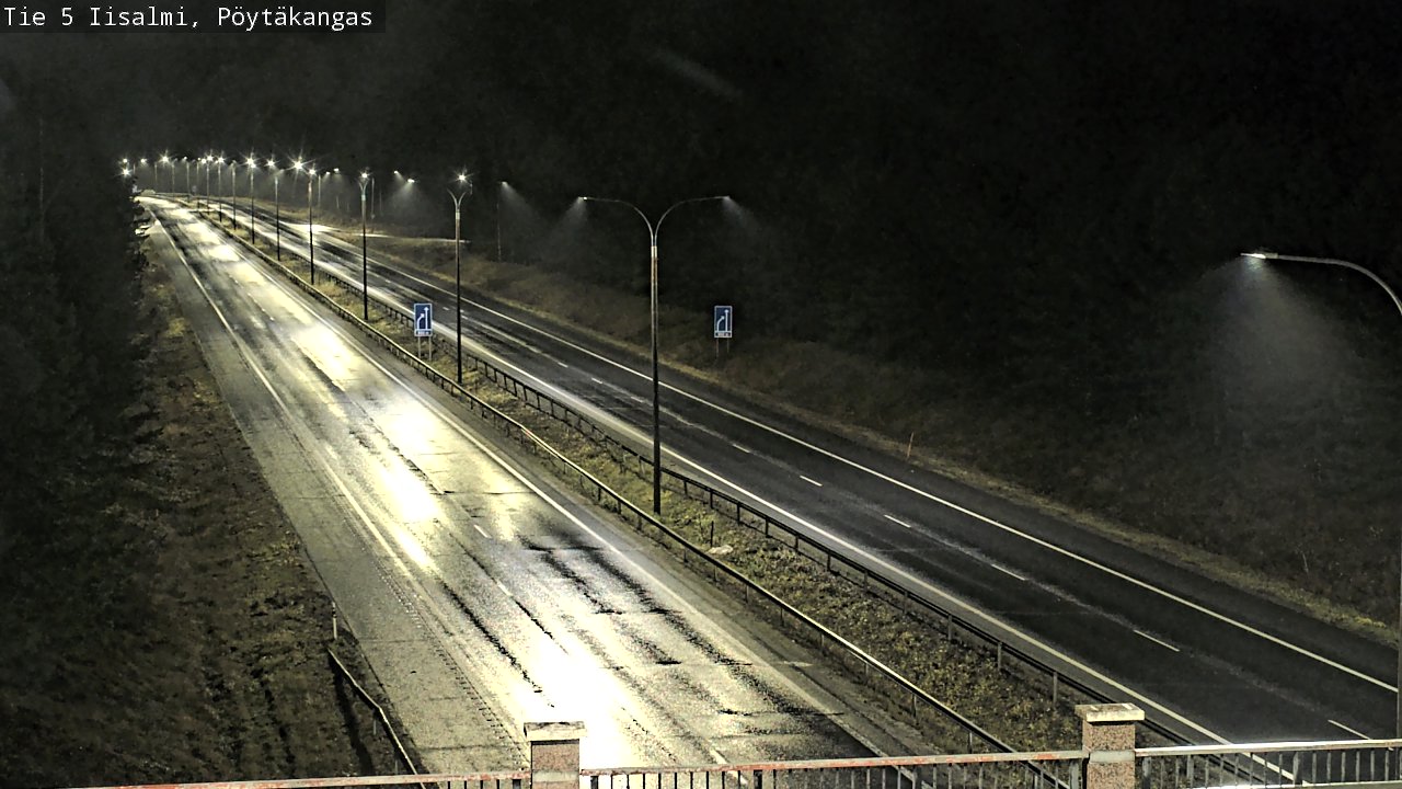Weather Camera Image Väg 5 Idensalmi, Pöytäkangas, Iisalmi, Pohjois-Savo
