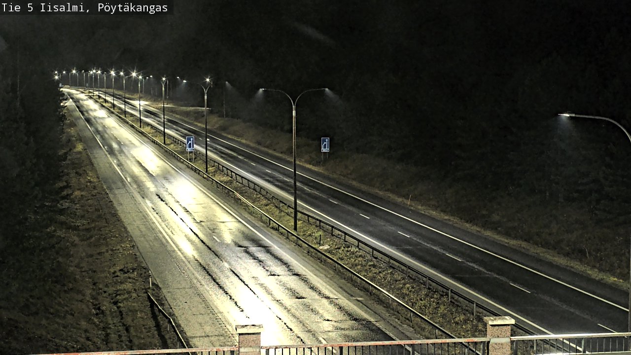Weather Camera Image Väg 5 Idensalmi, Pöytäkangas, Iisalmi, Pohjois-Savo