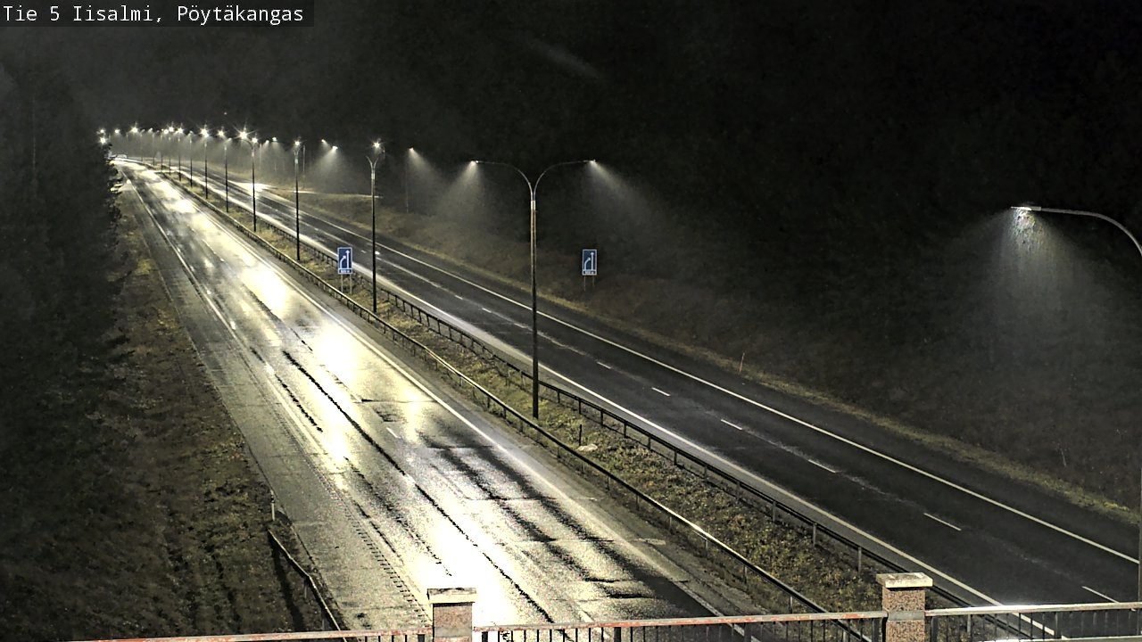 Weather Camera Image Väg 5 Idensalmi, Pöytäkangas, Iisalmi, Pohjois-Savo