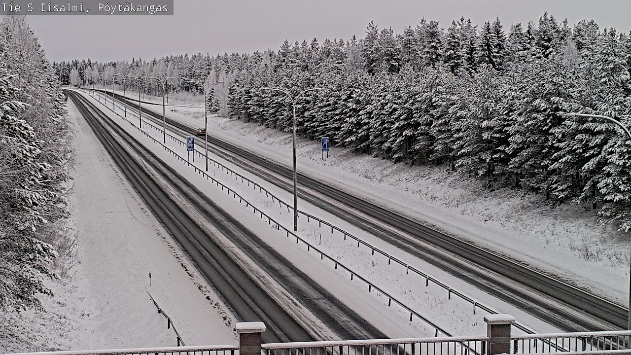 Kelikamerat Kuva Tie 5 Iisalmi, Pöytäkangas, Iisalmi, Pohjois-Savo