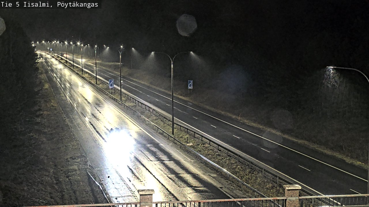 Weather Camera Image Väg 5 Idensalmi, Pöytäkangas, Iisalmi, Pohjois-Savo