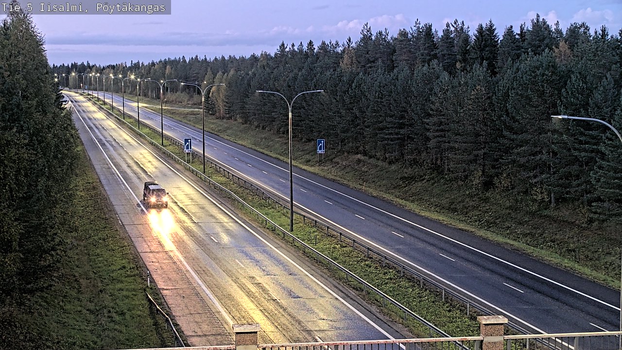Kelikamerat Kuva Tie 5 Iisalmi, Pöytäkangas, Iisalmi, Pohjois-Savo