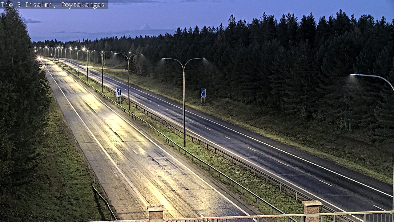 Kelikamerat Kuva Tie 5 Iisalmi, Pöytäkangas, Iisalmi, Pohjois-Savo