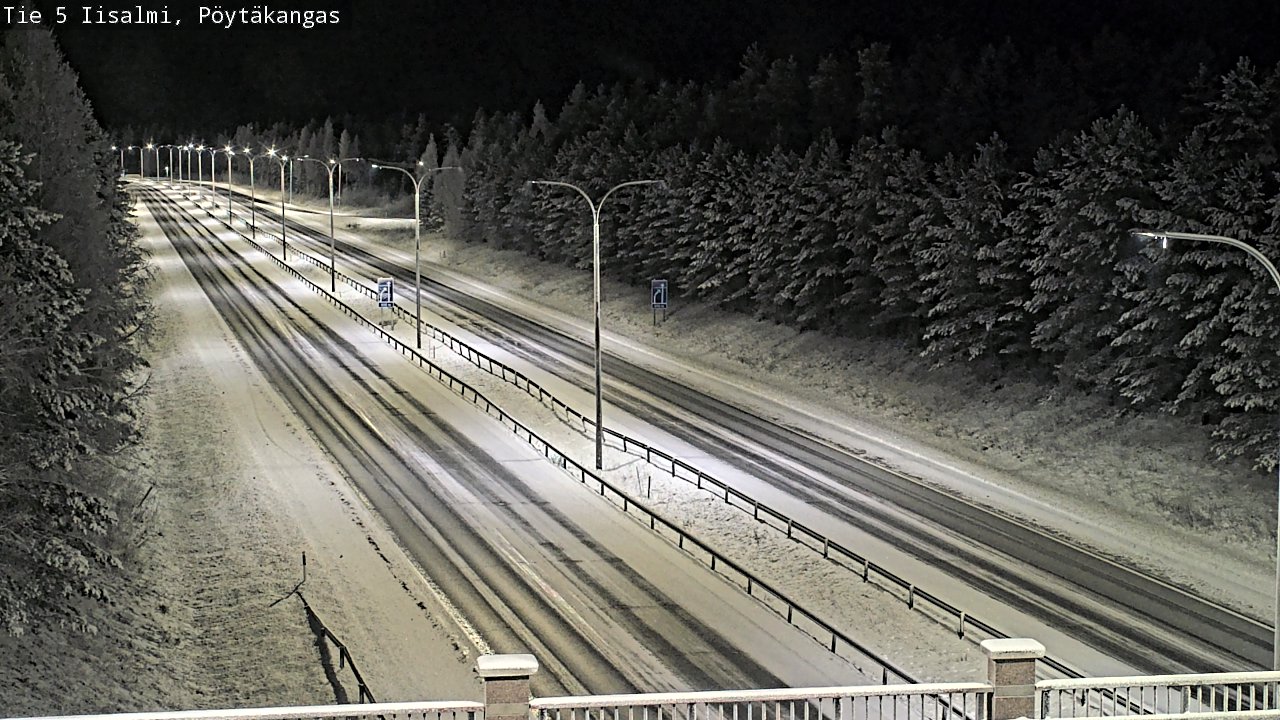 Kelikamerat Kuva Tie 5 Iisalmi, Pöytäkangas, Iisalmi, Pohjois-Savo