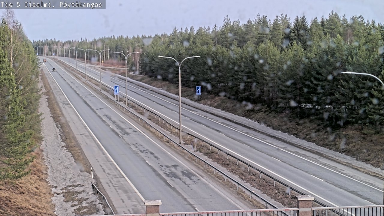 Kelikamerat Kuva Tie 5 Iisalmi, Pöytäkangas, Iisalmi, Pohjois-Savo