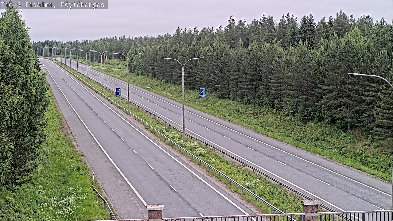 Kelikamerat Kuva Tie 5 Iisalmi, Pöytäkangas, Iisalmi, Pohjois-Savo