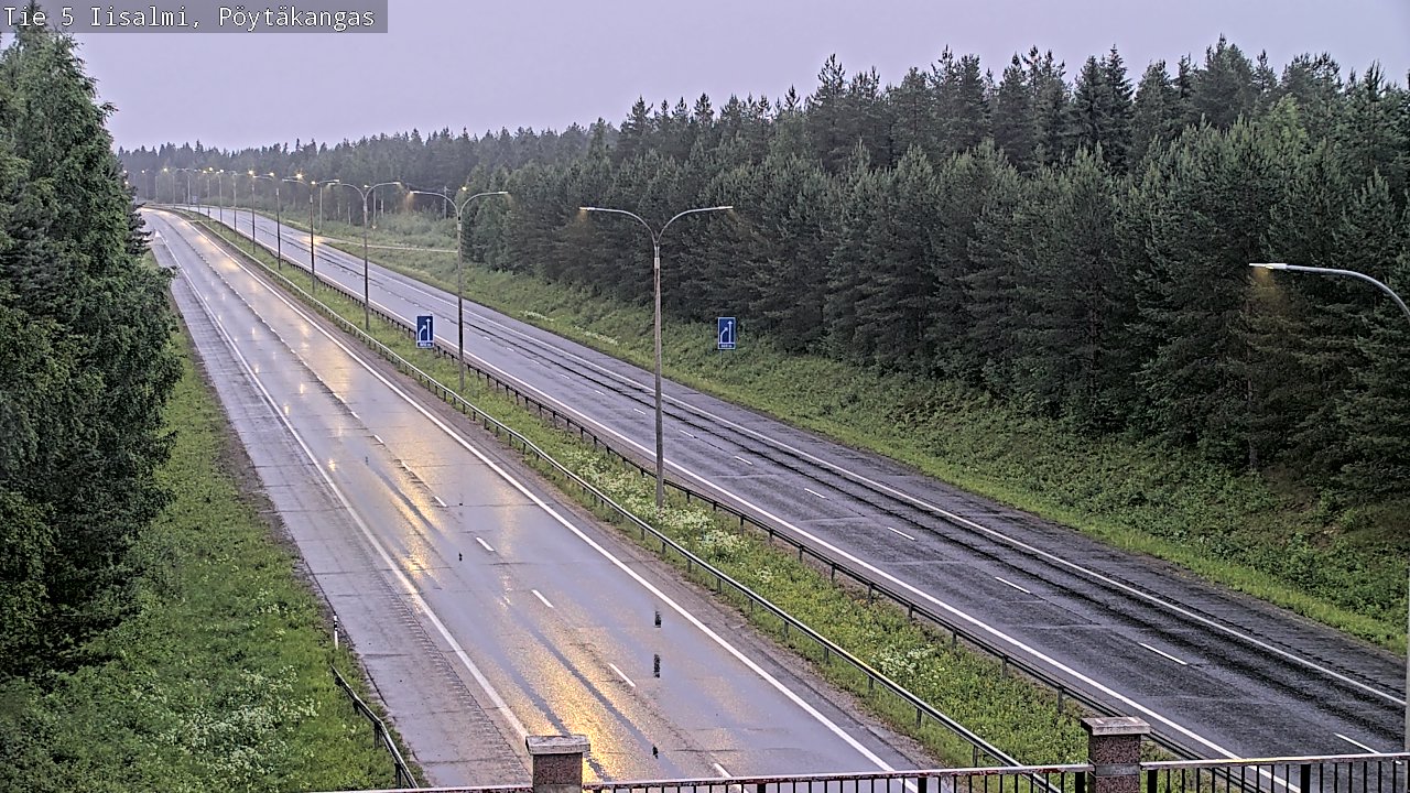 Kelikamerat Kuva Tie 5 Iisalmi, Pöytäkangas, Iisalmi, Pohjois-Savo
