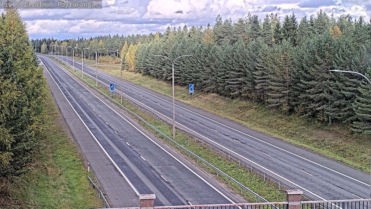 Kelikamerat Kuva Tie 5 Iisalmi, Pöytäkangas, Iisalmi, Pohjois-Savo