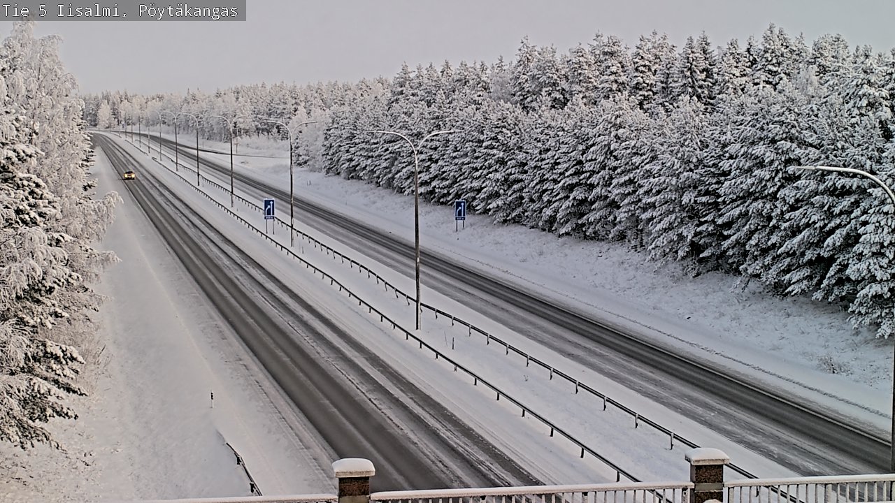 Weather Camera Image Väg 5 Idensalmi, Pöytäkangas, Iisalmi, Pohjois-Savo