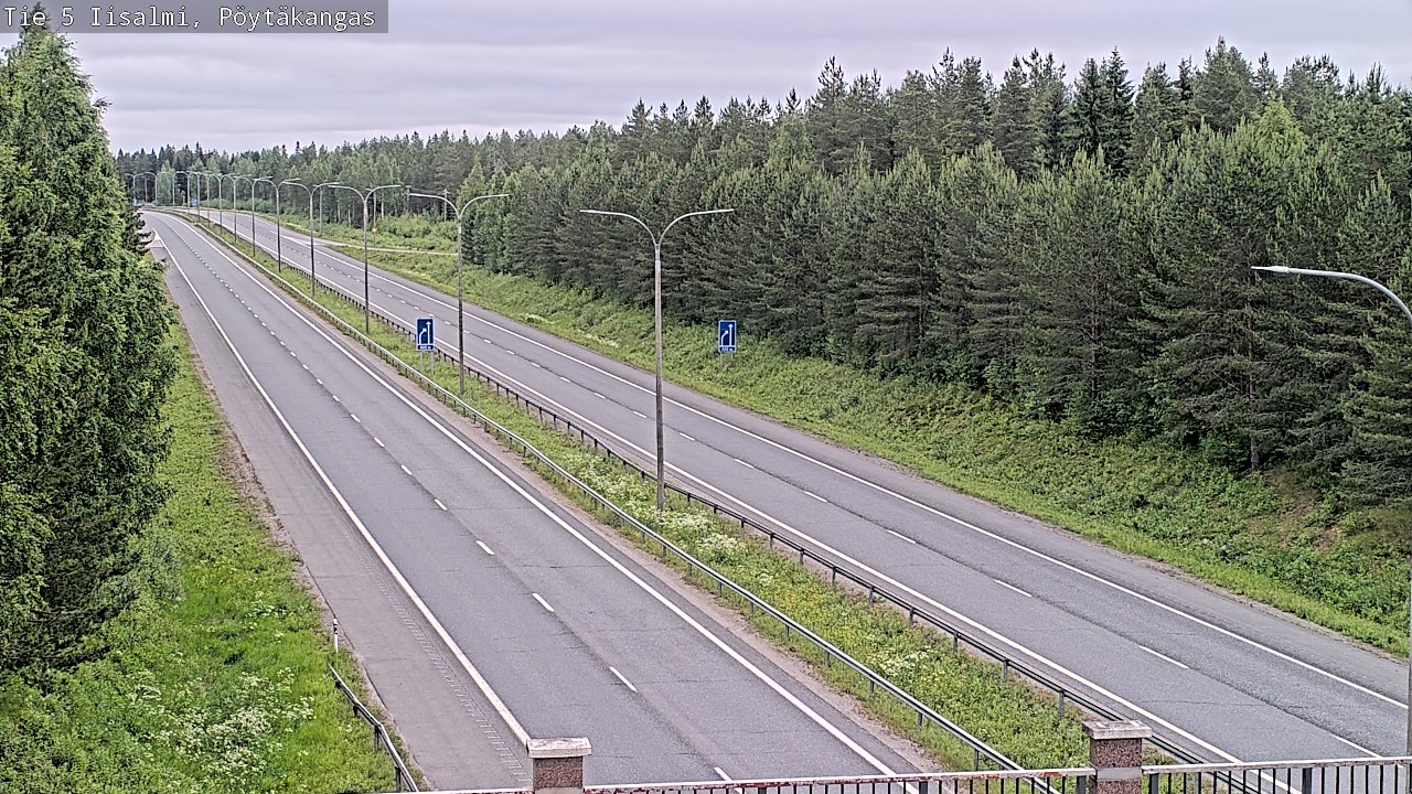 Kelikamerat Kuva Tie 5 Iisalmi, Pöytäkangas, Iisalmi, Pohjois-Savo