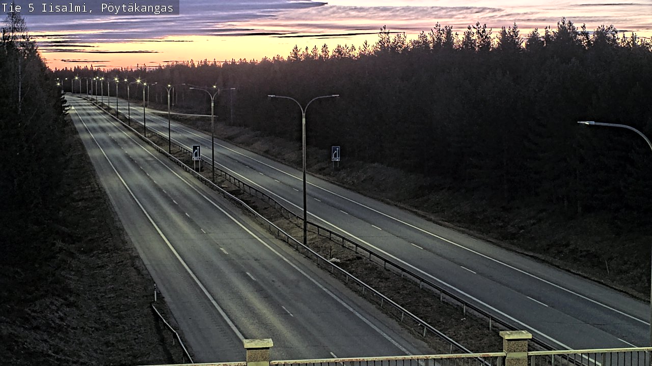 Kelikamerat Kuva Tie 5 Iisalmi, Pöytäkangas, Iisalmi, Pohjois-Savo