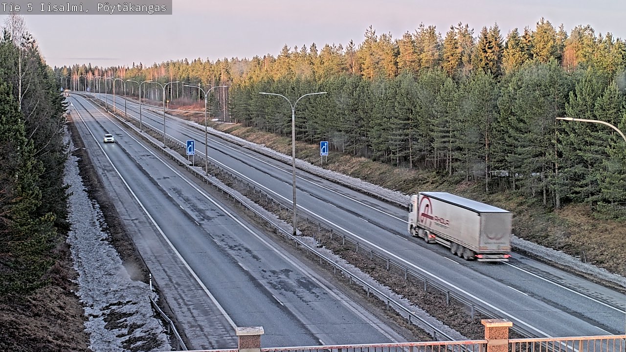 Kelikamerat Kuva Tie 5 Iisalmi, Pöytäkangas, Iisalmi, Pohjois-Savo