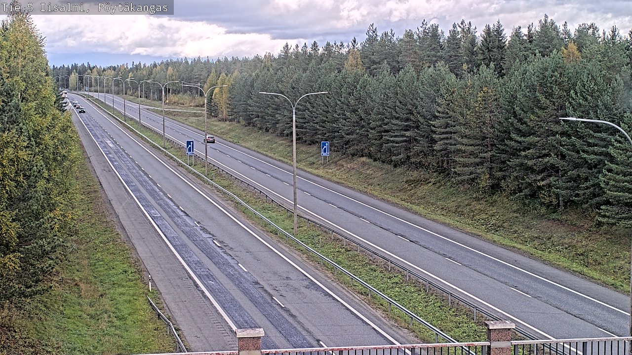 Kelikamerat Kuva Tie 5 Iisalmi, Pöytäkangas, Iisalmi, Pohjois-Savo