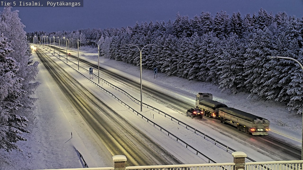 Kelikamerat Kuva Tie 5 Iisalmi, Pöytäkangas, Iisalmi, Pohjois-Savo