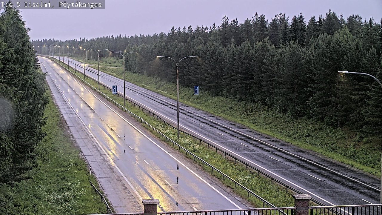 Kelikamerat Kuva Tie 5 Iisalmi, Pöytäkangas, Iisalmi, Pohjois-Savo