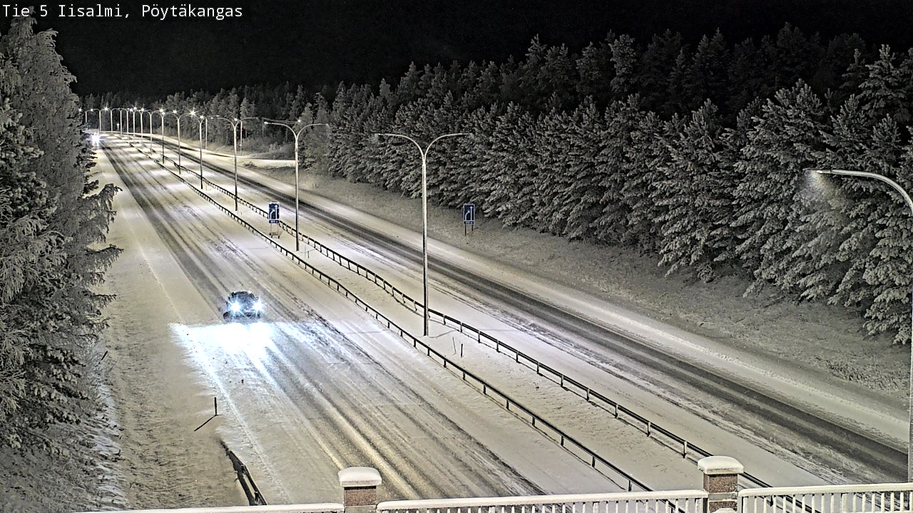 Kelikamerat Kuva Tie 5 Iisalmi, Pöytäkangas, Iisalmi, Pohjois-Savo