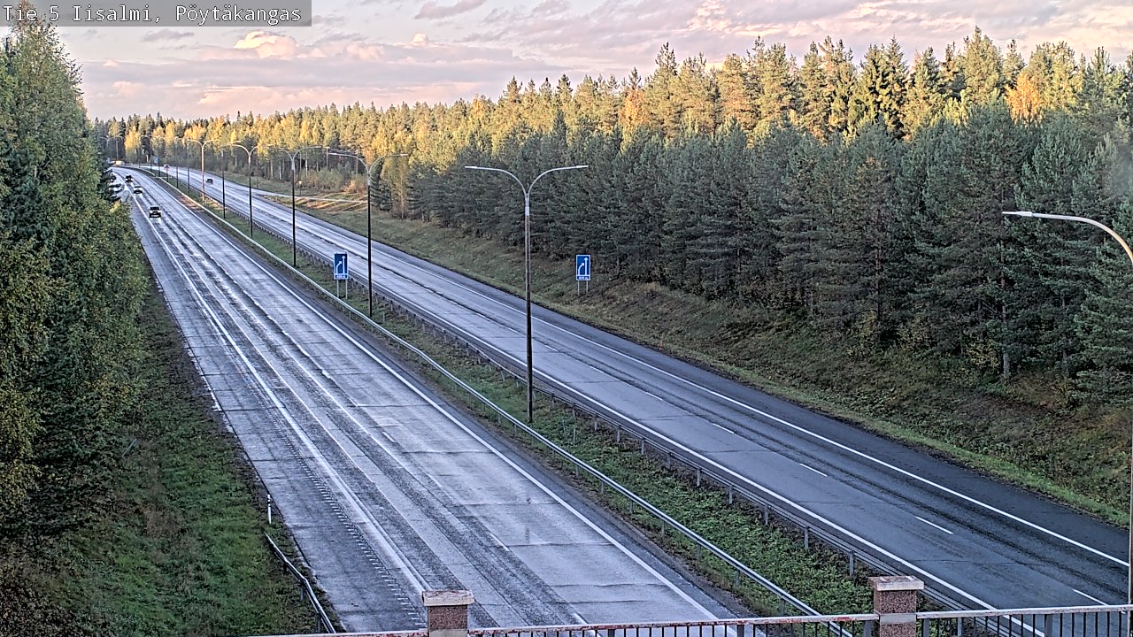 Kelikamerat Kuva Tie 5 Iisalmi, Pöytäkangas, Iisalmi, Pohjois-Savo