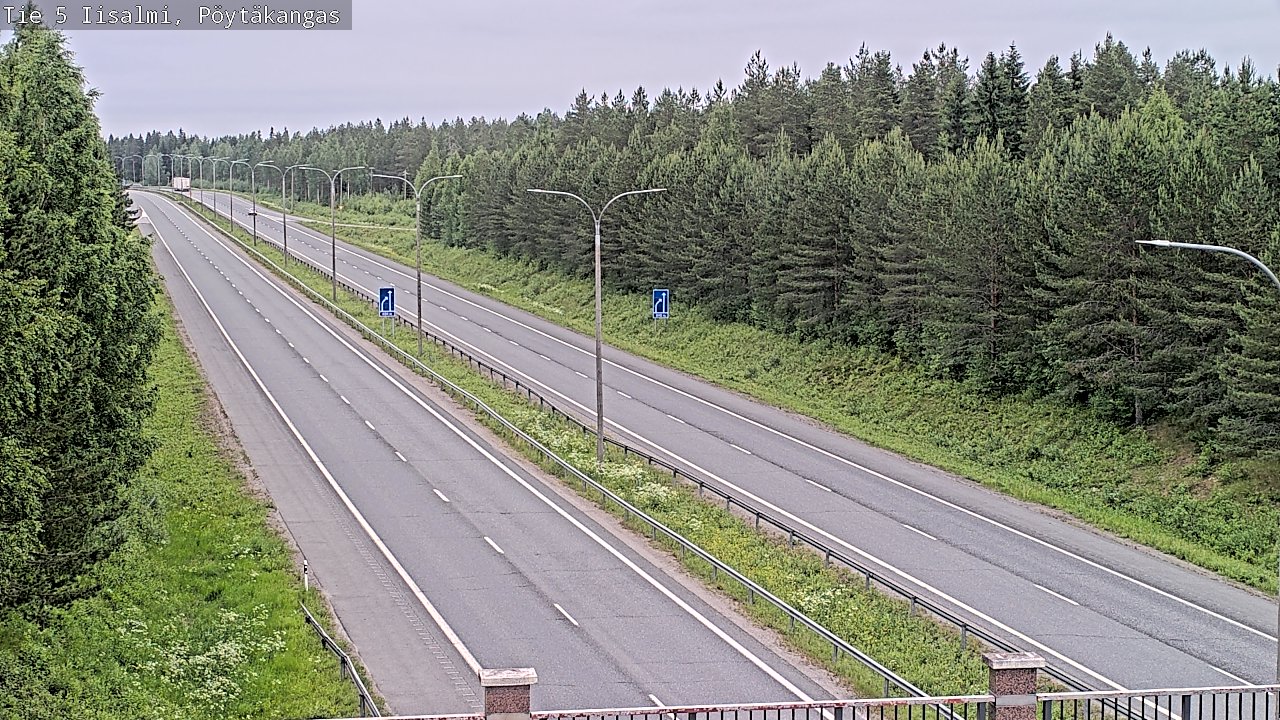 Kelikamerat Kuva Tie 5 Iisalmi, Pöytäkangas, Iisalmi, Pohjois-Savo