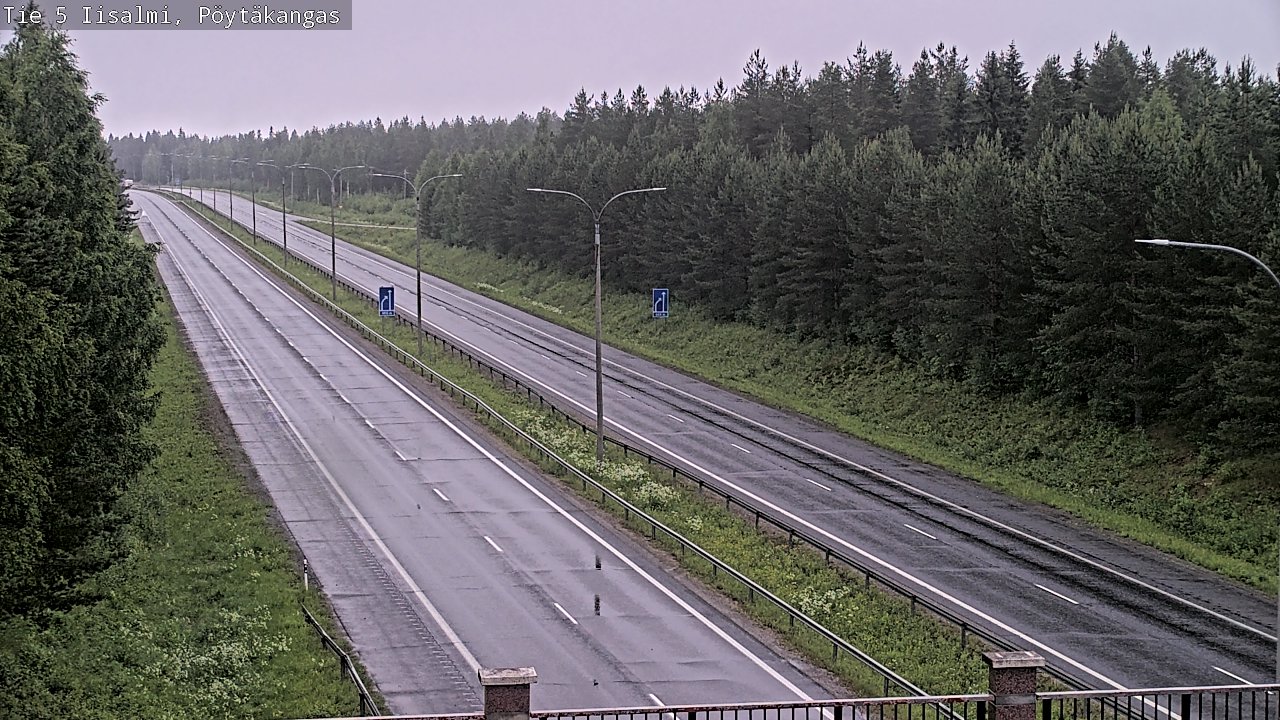 Kelikamerat Kuva Tie 5 Iisalmi, Pöytäkangas, Iisalmi, Pohjois-Savo