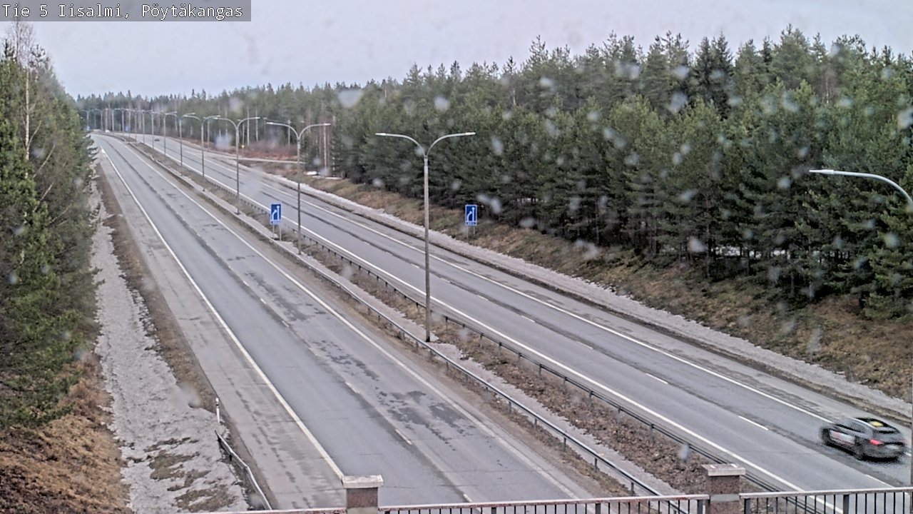 Kelikamerat Kuva Tie 5 Iisalmi, Pöytäkangas, Iisalmi, Pohjois-Savo