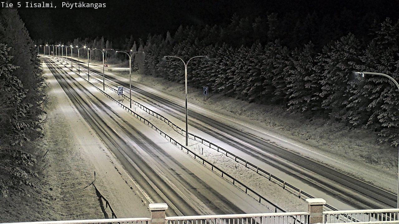 Kelikamerat Kuva Tie 5 Iisalmi, Pöytäkangas, Iisalmi, Pohjois-Savo