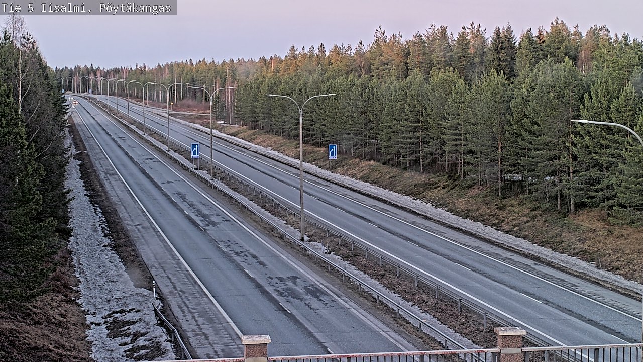 Kelikamerat Kuva Tie 5 Iisalmi, Pöytäkangas, Iisalmi, Pohjois-Savo