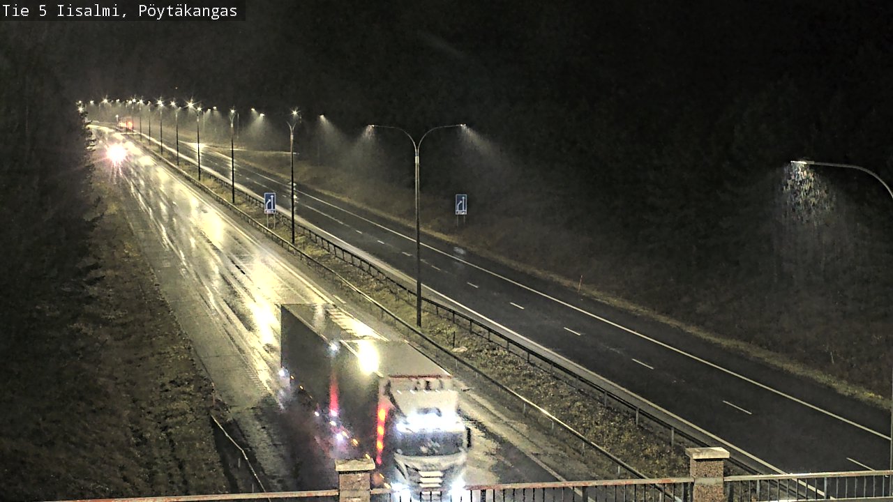 Weather Camera Image Väg 5 Idensalmi, Pöytäkangas, Iisalmi, Pohjois-Savo