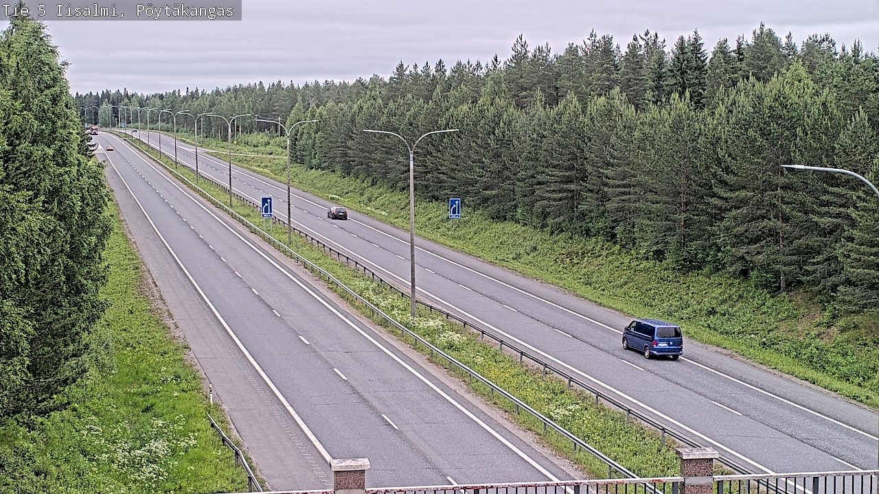 Kelikamerat Kuva Tie 5 Iisalmi, Pöytäkangas, Iisalmi, Pohjois-Savo