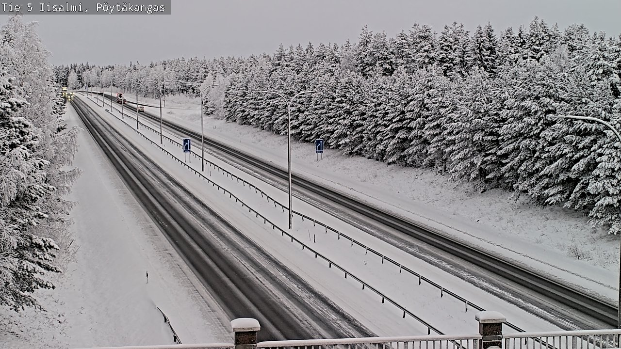 Kelikamerat Kuva Tie 5 Iisalmi, Pöytäkangas, Iisalmi, Pohjois-Savo
