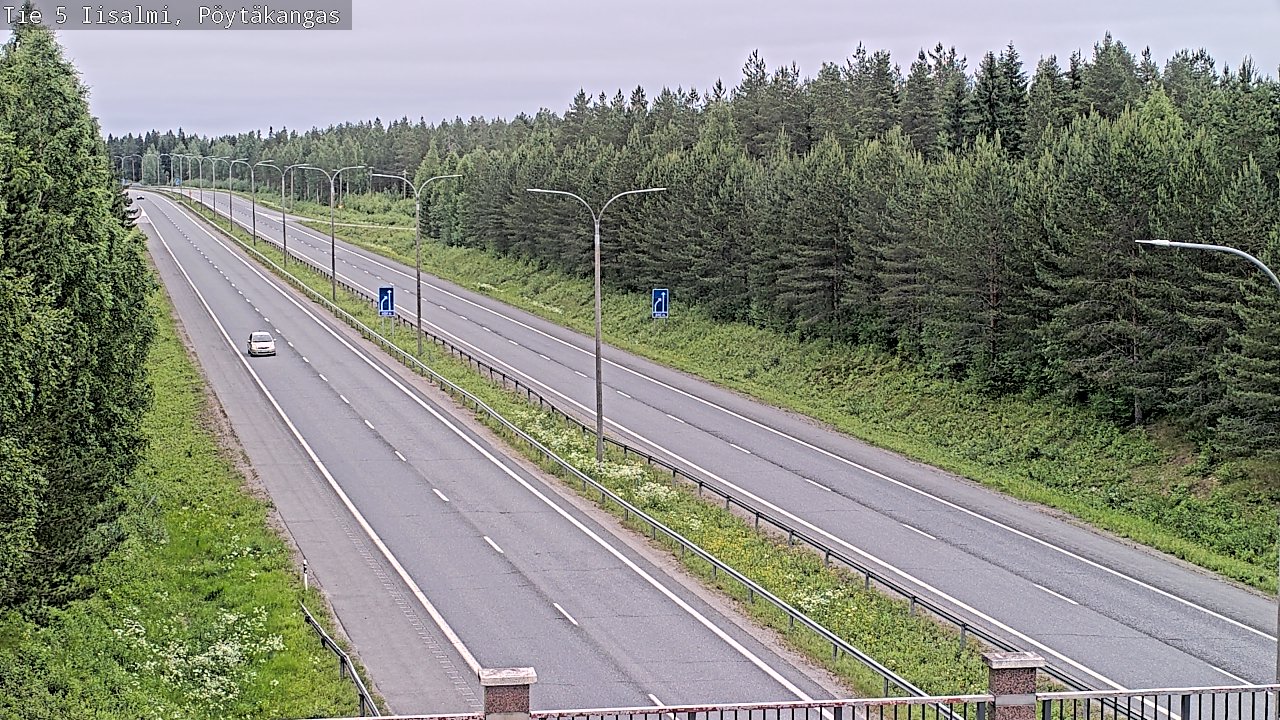 Kelikamerat Kuva Tie 5 Iisalmi, Pöytäkangas, Iisalmi, Pohjois-Savo