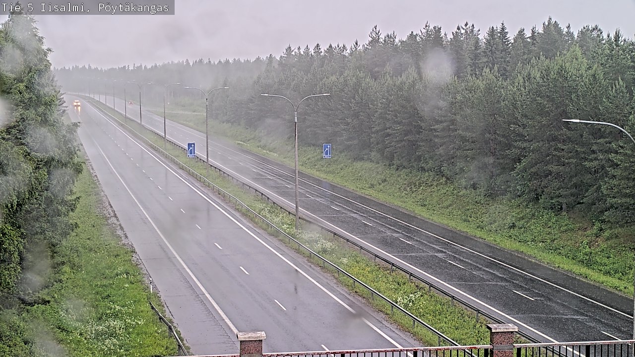 Kelikamerat Kuva Tie 5 Iisalmi, Pöytäkangas, Iisalmi, Pohjois-Savo